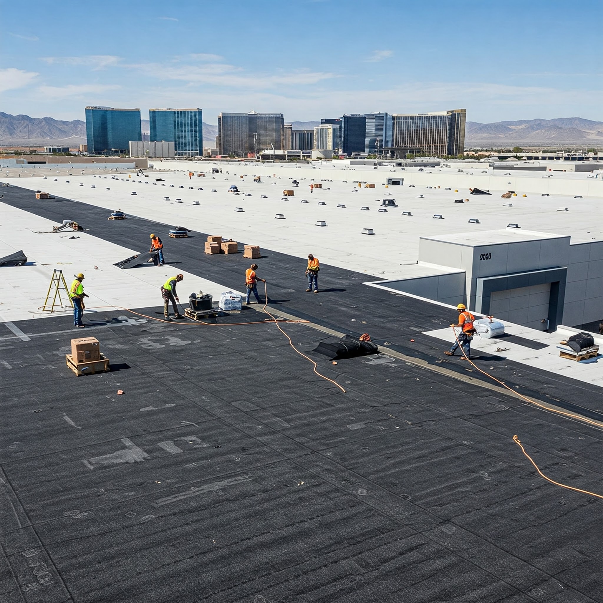 Commercial Roofing Replacement in Las Vegas