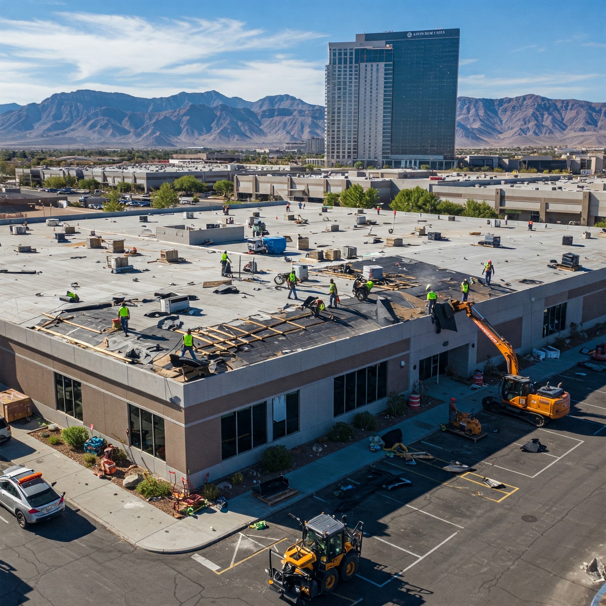 Commercial Roofing Replacement in Summerlin Las Vegas (3)